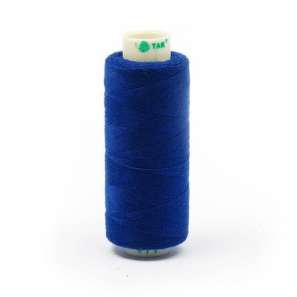 Нитки швейные бытовые Dor Tak 40/2, 366 м / 10 кат., 411 синий