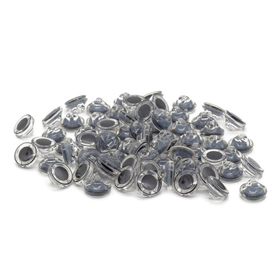 Пуговицы на ножке 18L (11мм) (Black (черный)) AK02, 72 шт