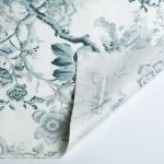 Ранфорс Розы моно 130 г/м², шир.240 см, в нарезке, цв. мята, 10 метров /TOS/