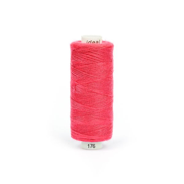 Нитки швейные бытовые Ideal 40/2, 366 м / 10 кат., 176 розовый