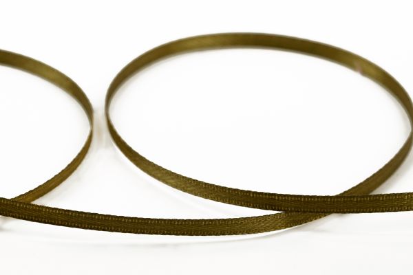 Лента атласная 2-сторонняя 3.0 мм / 91.4±2 метра, 144 т.хаки, Gamma AL-3P