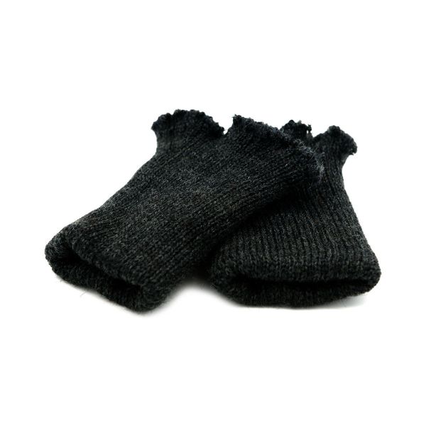 Манжеты трикотажные 7.0х9.5 см, 1 пара, плотные без шва, 373/м антрацит