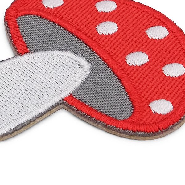 Термоаппликация Мухомор, 5.2х5.5см, Hobby&Pro