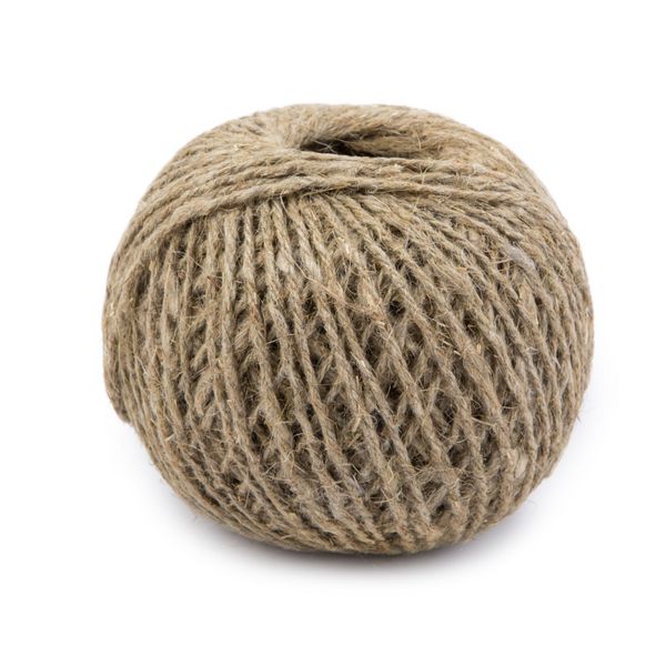 Шпагат льняной ⌀1.3 мм, 100 м, 100% лен, суровый, Gamma ШЛ9