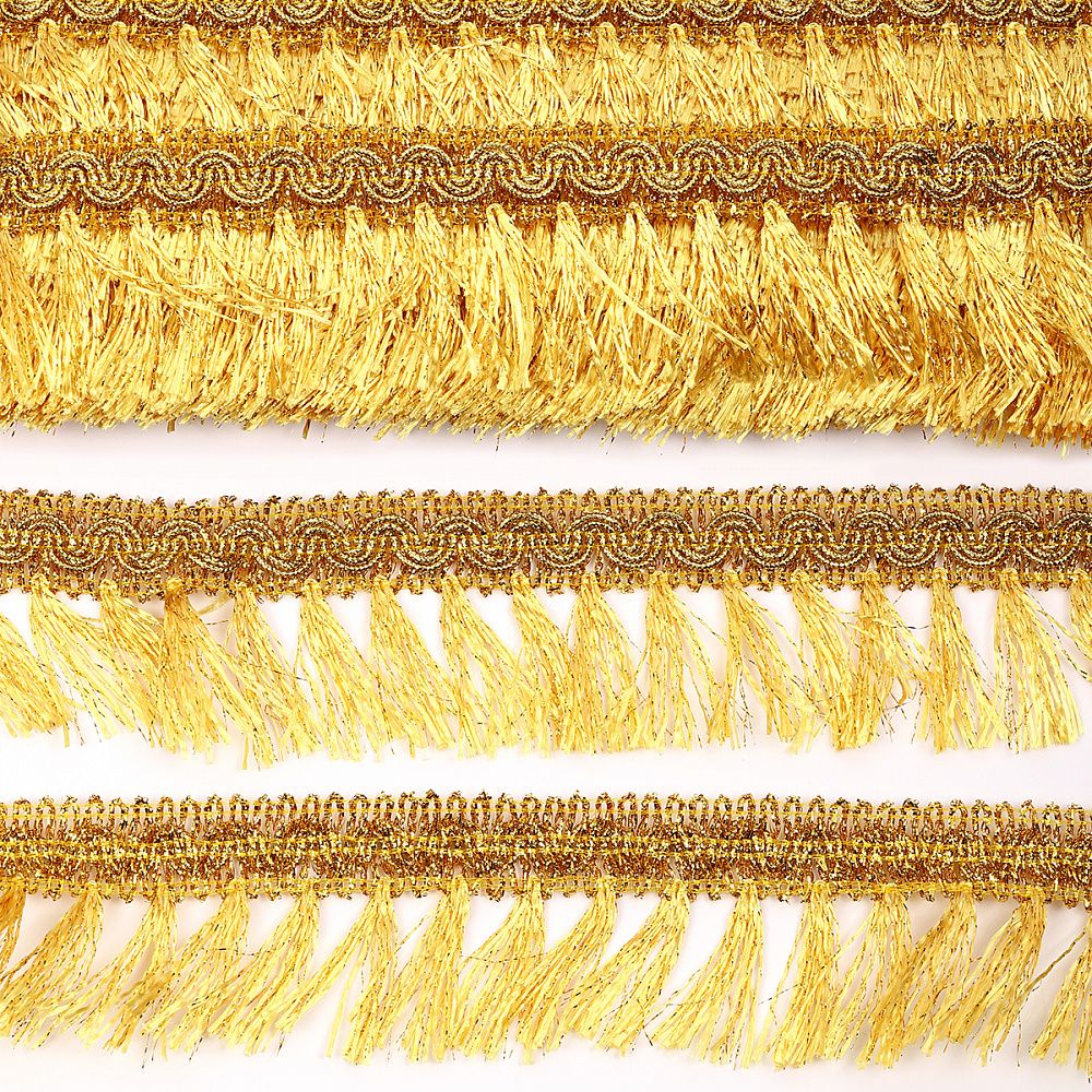 Тесьма отделочная 45 мм / 13.71 метров, TBY 914 цв.золото