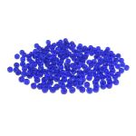 Бусины пластик ⌀4 мм, полупрозрачные, 20 г (600± 20 шт) Astra&Craft (AD060 ярко-синий)