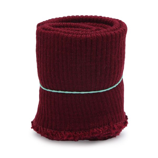 Подвяз (довяз) трикотажный, плотные, 10.0х42 см, 1 шт, 002 бордо