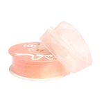 Лента капроновая (органза) 25.0 мм, 1009 персиковый, уп. 27,4 м