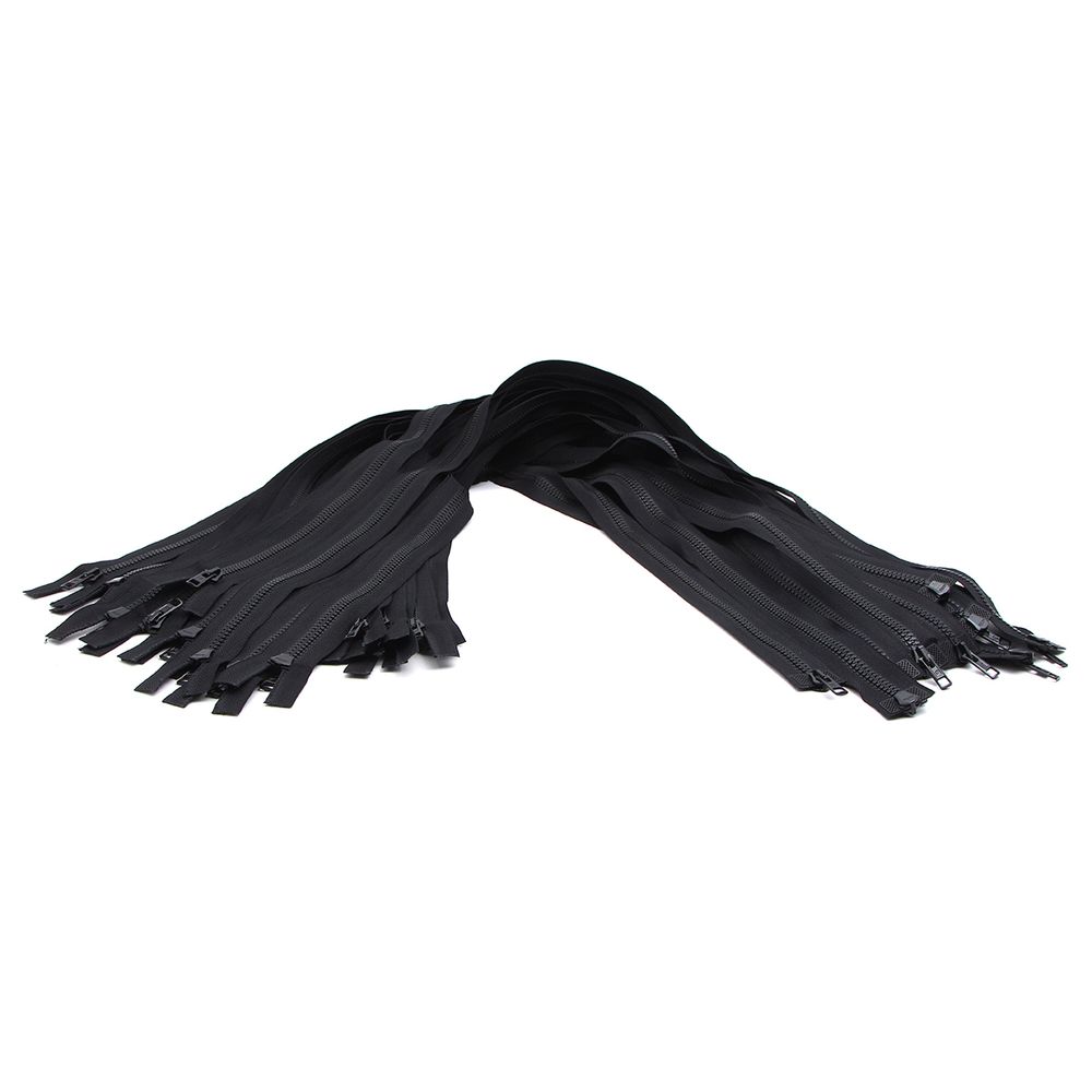 Молния трактор Arta Т6 (6 мм) 2 зам., разъем., 100 см, ОПТ. УП. 25 ШТ., 077 черный