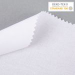 Дублерин воротничковый (сорочечный) сплошной 210 г/м² (5 шт по 55х50 см), белый, G-154sc Gamma