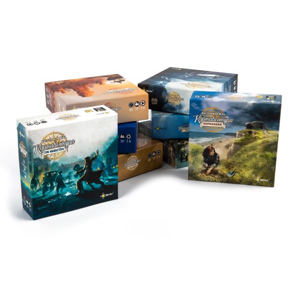 Игра настольная Эврикус Картавентура Нормандия BG-14001