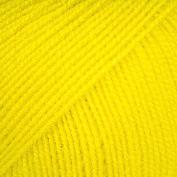 Пряжа Троицкая Пчелка / уп.10 мот. по 100 г, 500 м, 27 лимон