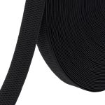 Резинка для подтяжек (помочная) 25.0 мм / 25 метров, 15.75 г/п.м., 580 черный, 6123-9389