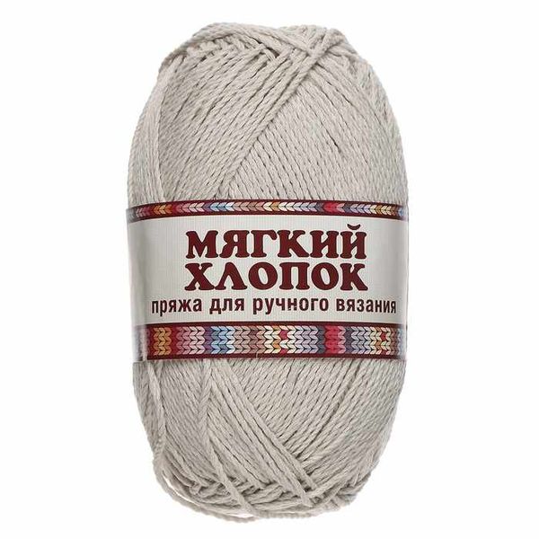 Пряжа Камтекс Толстый хлопок / уп.10 мот. по 100 г, 95 м, цв.188 топленое молоко