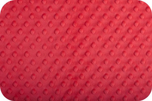 Плюш (ткань) Peppy Cuddle Dimple 455 г/м², 48х48 см, Cherry