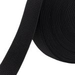 Резинка для подтяжек (помочная) 40.0 мм / 25 метров, 25.2 г/п.м., 580 черный, 6123-9344