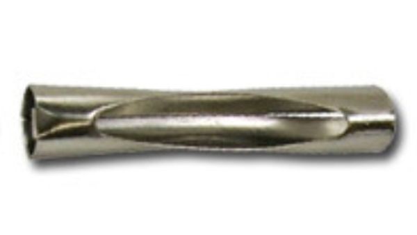 Трубочка для бижутерии металл 30х7 мм, 50 шт, №02 никель, Zlatka DC-064