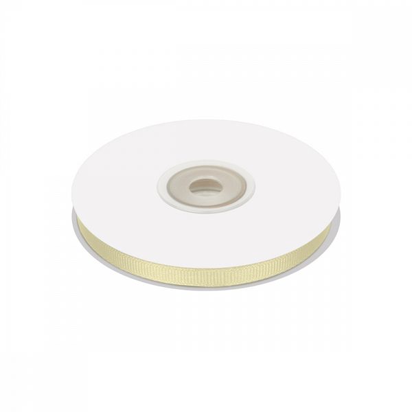 Лента репсовая (в рубчик) 6.0 мм / 22.8±1 метра, 815 кремовый, Magic4Hobby