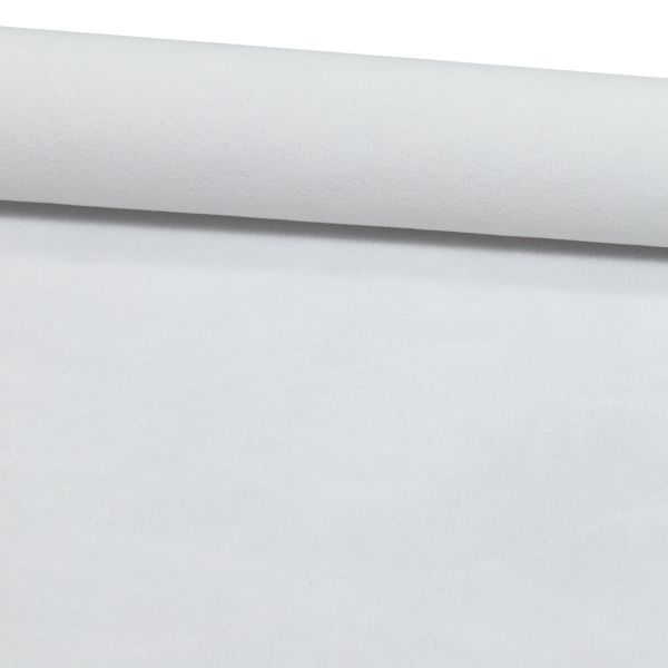 Замша искусственная двухсторонняя, 20х30см, 2 листа, 22971 белый, 194 г/м²