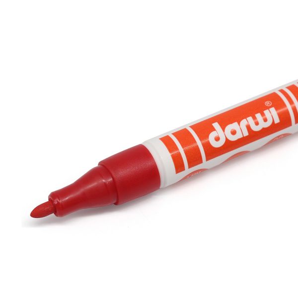 Маркер для ткани Darwi TEX, 1мм, 490 алый
