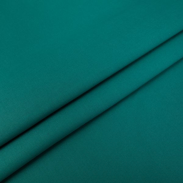 Ткань для пэчворка Peppy Краски жизни, рулон 112 см / 5 метров, 18-5121 сине-зеленый, Peppy