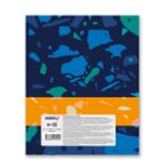 Бизнес-блокнот, матовая ламинация, A5+ 80 л. 18 шт, клетка, Мозаика 000447, Светоч 80ББТ5_2_5_1