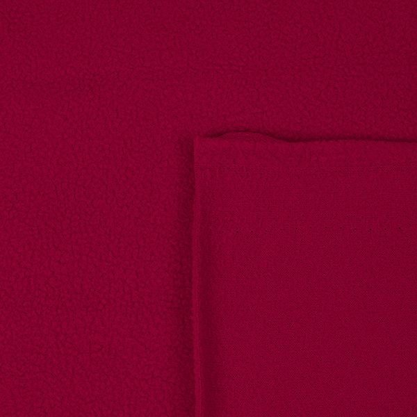 Флис 2-сторонний 190 г/м², 150 см / 2 метра, TBY-0059-273.2, цв.S273 бордовый