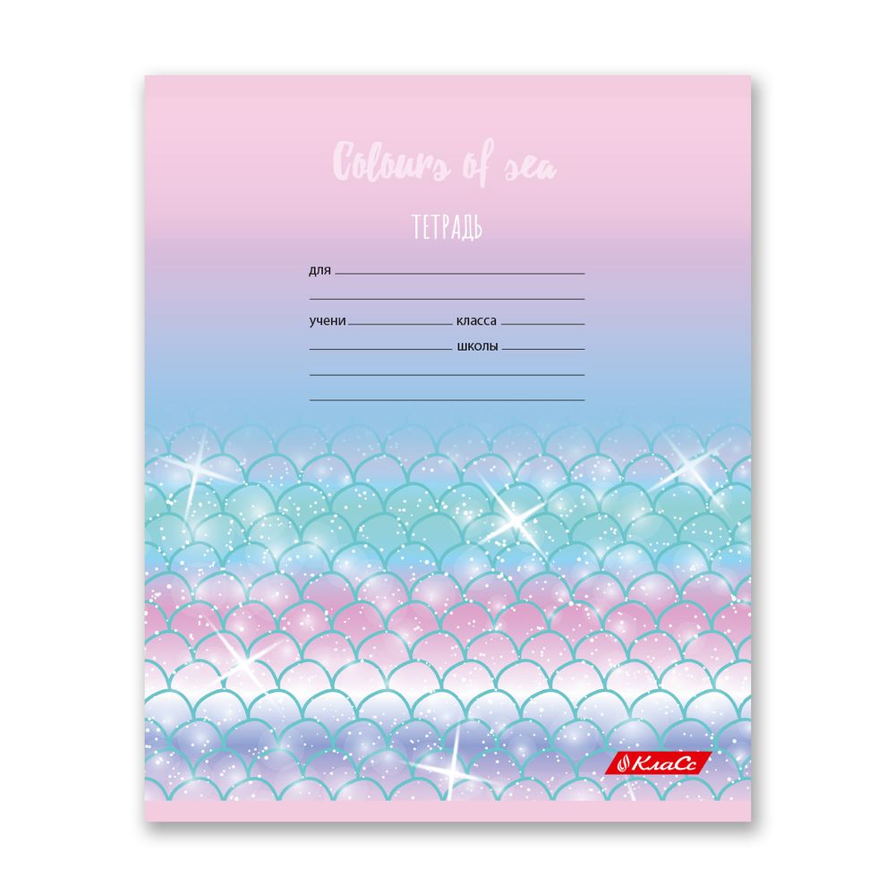 Тетрадь ученическая школьная A5+ 24 л. на скобе 65 г/м², белизна 100% 30 шт, клетка, 000375 Океания, Светоч 24ТСКд5_1_3_1