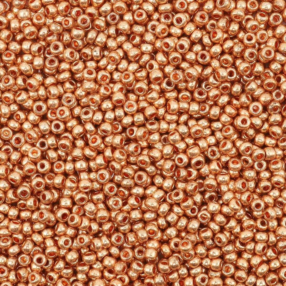 Бисер Preciosa металлик 10/0 (2.3 мм), круг.отв, 50г, (18305)