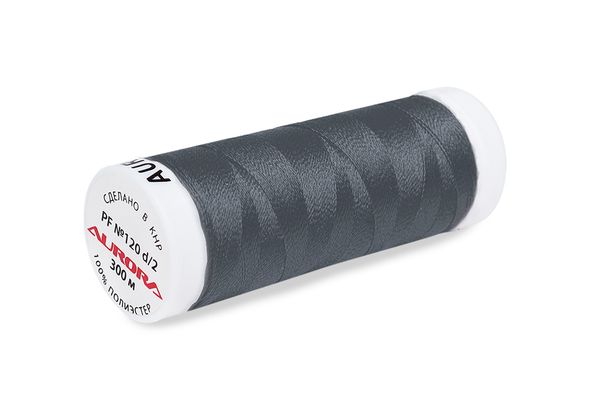 Нитки для креативных работ Aurora №120, 300 м, цв. PF495, 5 катушек