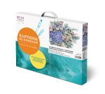 Картина по номерам Фрея, Акварельный букет с гортензией, 40х30 см