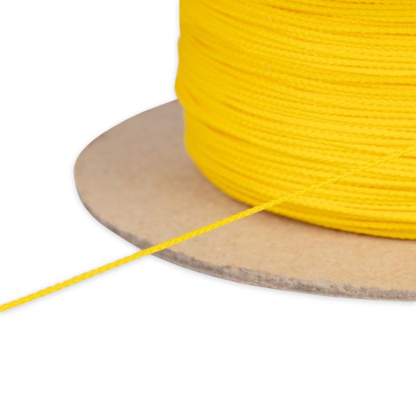 Шнур для мокасин ⌀1.0 мм, 200 м, 193006 / желтый, Gamma 1с16