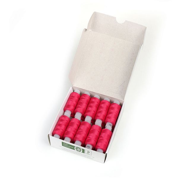 Нитки армированные ПНК им.Кирова 45ЛЛ, бытовые, 200 м / 20 кат., 1308 яр.розовый