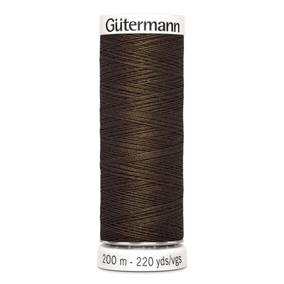 Нитки универсальные Gutermann Sew-all, 200м, 816 каштановый, 1 катушка