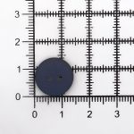 Пуговицы на 2 прокола 22L (14мм), пластик (col.22 темно-синий), CR-K18M, 144 шт