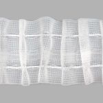 Лента (тесьма) шторная: сборка параллельная (1:3) 40 мм / 100 метров, 420023