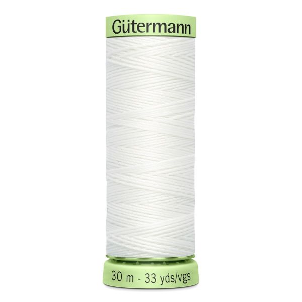 Нитки отделочные Gutermann Top Stitch, 30м, _800 белый, 5 катушек