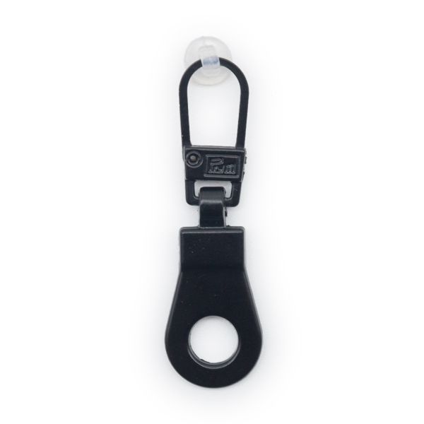 Пуллер для молнии люверс, металл, черный, Prym, 1 шт