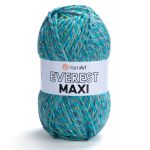 Пряжа YarnArt (ЯрнАрт) Everest Maxi / уп.3 мот. по 200 г, 134 м, 8025 меланж