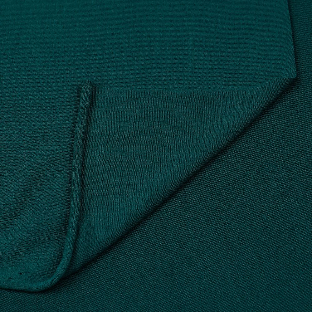 Вискоза трикотажная 210 г/м², 185 см / 1 метр, ШН-210955-10 цв.петроль (60982)