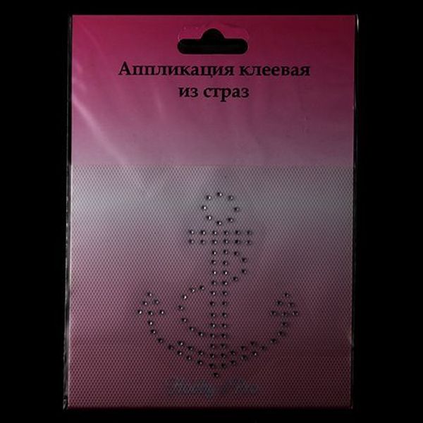 Аппликация из страз 