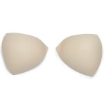 Бельевые чашечки для бюстгальтера треугольные б/уст., с равном. наполн., (8300), разм.42, 10 пар, 03-бежевый