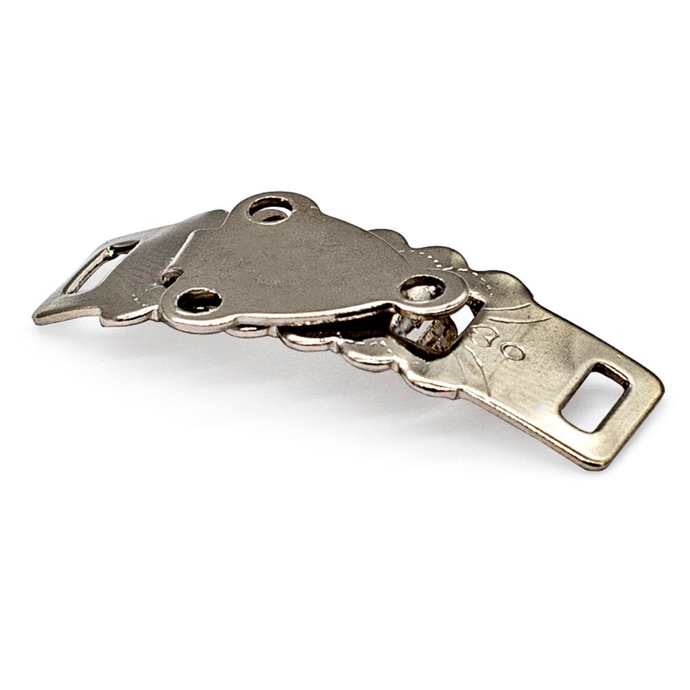 Крючки брючные (юбочные) пришивные 17х13 мм, петля 33х11 мм, 05007, 2 пары Pony