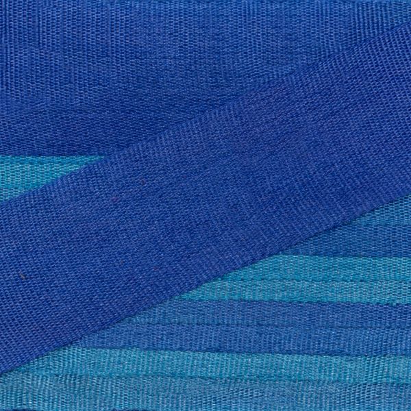 Лента (тесьма) шелковая 13.0 мм / 9.1±0.5 метров, M118 св.синий/фиолетовый, Gamma SRM-13