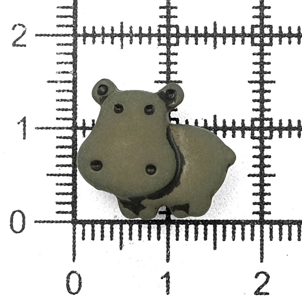 Пуговицы детские Бегемот (I0362-DWB) 28/1 (D43 хаки), 36 шт