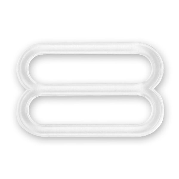 Рамки-регуляторы для бюстгальтера пластик 18.0 мм, 100 шт, прозрачный, Blitz RP02-18