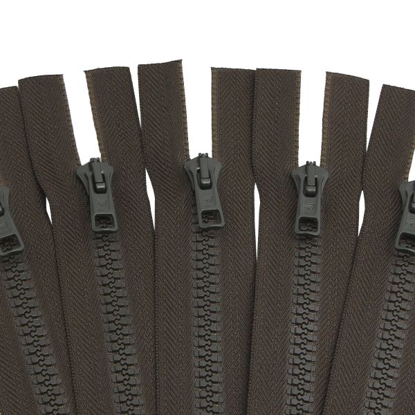 Молния трактор Arta Т6 (6 мм) 1 зам., разъем., 50 см, цв. 175 т.хаки, уп.5 шт