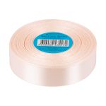 Лента атласная 1-сторонняя 25.0 мм / 33±2 метра, №002 св.розовый, в термоплёнке, Gamma