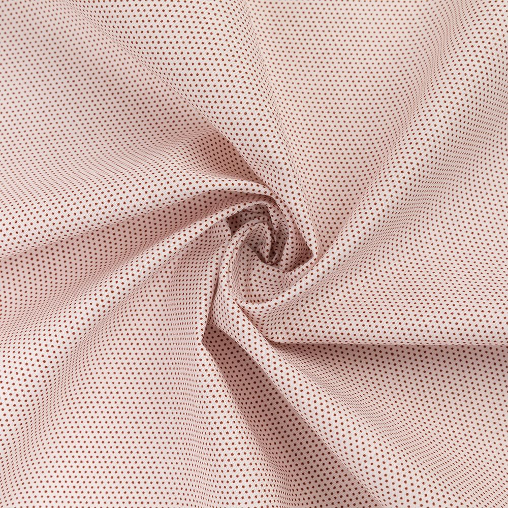 Ткань для пэчворка PEPPY БАБУШКИН СУНДУЧОК ФАСОВКА 100х112 см, 140±5 100% хлопок, БС-12 мл.горох коричневый, Peppy БАБУШКИН СУНДУЧОК