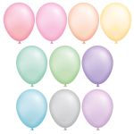 Набор воздушных шаров 25 см, 10 шт, 03ассорти пастель, Boomzee BLS-25